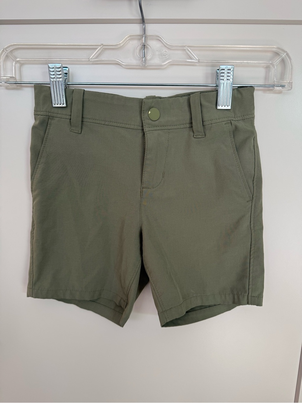 Janie & Jack Everywhere Shorts Olive Green